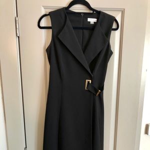 Black Calvin Klein Blazer Dress
